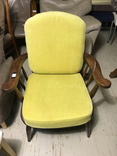 JF00308 【目玉】飛騨産業　キツツキ　ソファ　美品　張替え済み