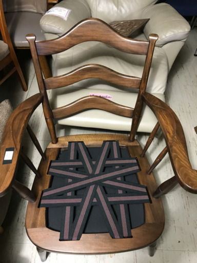 JF00308 【目玉】飛騨産業　キツツキ　ソファ　美品　張替え済み