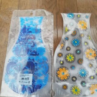ビニール　花瓶　フラワーベース