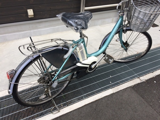 地域限定　ブリヂストン　アシスタ　新基準　24インチ　6AH　水色　ナチュラ　ビビ　神戸市　電動自転車