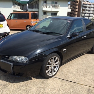 ☆お支払総額298,000円　車検令和3年5月26日迄！！アルファロメオ アルファ１５６（ALFA_156）　　２．０ ＪＴＳ セレスピード　下見必須　！！　試乗できますの画像