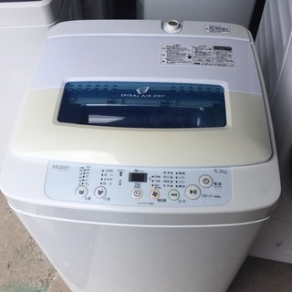 洗濯機　4.2㎏　A189