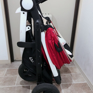 GRACO (グレコ) 3輪 ベビーカー レッドの画像