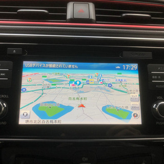 ☆日産 リーフ ZE1 純正メモリーナビ QY-8605 地図データー17-18年度版 値引可能！！の画像