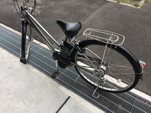 地域限定　ブリヂストン　ACL　新基準　内装八段変速　12,8AH　27インチ　シルバー　パスシティ　ビビ　神戸市　電動自転車　 