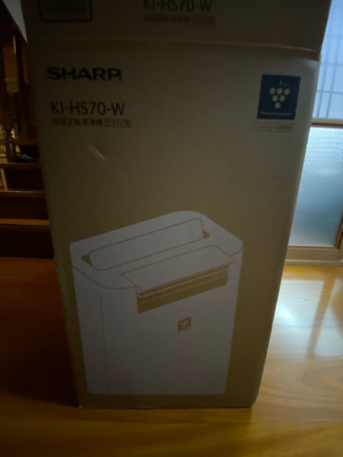 新品未使用　空気清浄機 KI-JS50-W