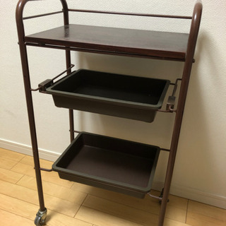 3段ワゴン  無料０円  引き取りに来てくれる方☆