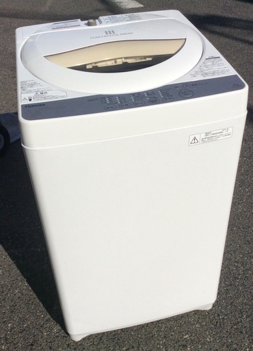 【RKGSE-227-1】特価！東芝/5kg/全自動洗濯機/AW-5G3/中古/2016年製/当社より近隣地域無料配達