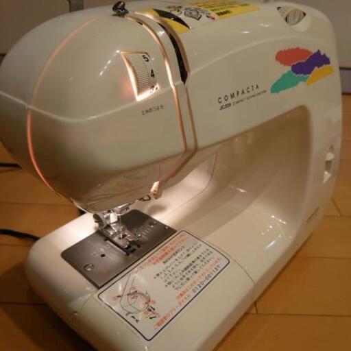 動作OK [直接希望]JAGUARミシン COMPACTA JC208