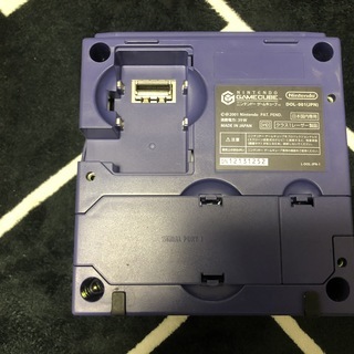 【お譲り先が決まりました】ゲームキューブ本体(専用3色端子ケーブル、ACアダプタ付き)【配送可能】【返品・返金可】全国一律配送手数料＋780円で発送しますの画像