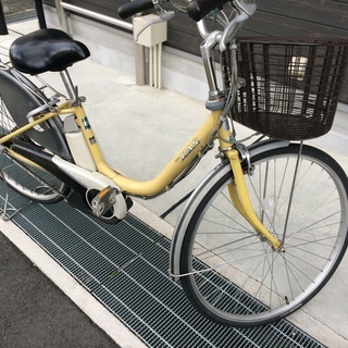 地域限定 ヤマハ パス リチウム 26インチ 黄色 アシスタ ビビ