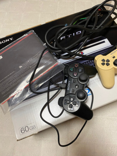ps3 60GB初期モデル HDD300GB交換済 稼動品