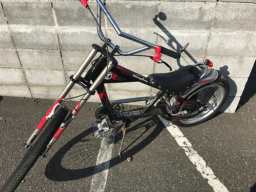 【取引中】ハーレー型自転車　中古品