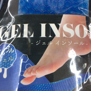 男女兼用　靴　ジェル　中敷　の画像