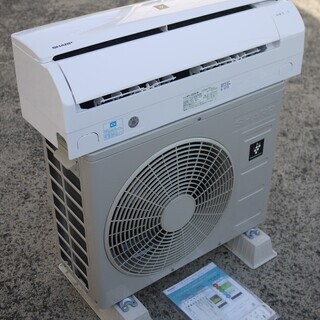 新同美品 19年製 シャープ ルームエアコン AY-J22S-W 2.2Kw 冷房6～9畳 暖房6～7畳 J-Sシリーズ プラズマクラスター7000搭載 