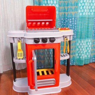 キッズBBQプレイセット,ベビー·プレイ·ボール, 安全鏡, いたずら1歳やりたい放題 の画像
