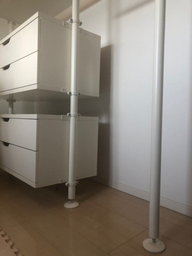 IKEA STOLMEN 収納棚セット　