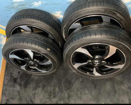 nboxライフn one に最適!!! 美品　ホンダ S660 (JW5) α 純正ホイール 4本