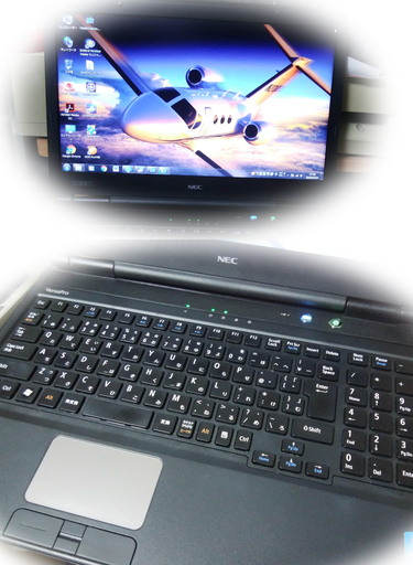 《姫路》(Win10搭載)NEC☆15.6インチワイド液晶ノートPC☆PC-VK22LLNT3GSD☆無線LAN☆サクサク動作!!