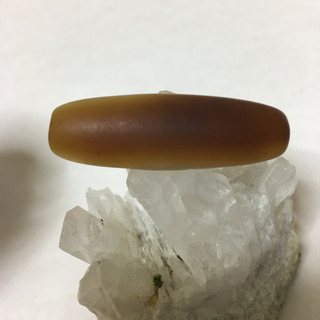 マッドイエロー 天珠型 瑪瑙の画像
