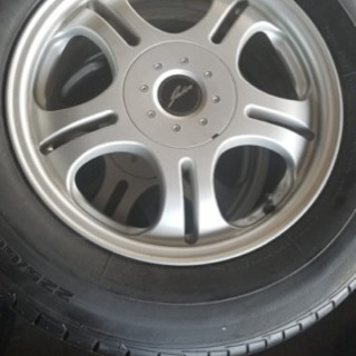 225/60/16 Bridgestone アルミホイール付きタイヤ