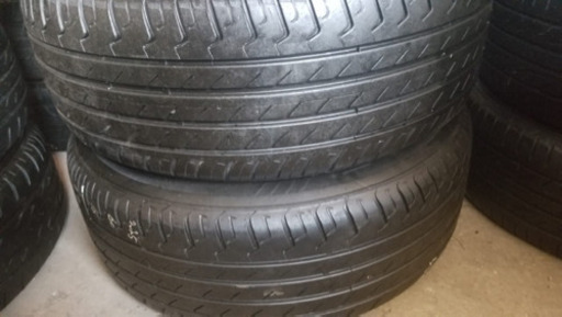 225/60/16 Bridgestone アルミホイール付きタイヤ