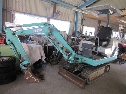 ＩＨＩ　１５Ｊ　ユンボ　油圧ショベル　ゴムキャタ