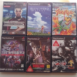 PS2ソフト18本の画像