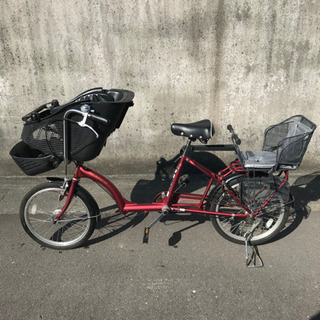 子供乗せ自転車　　Asahiの画像