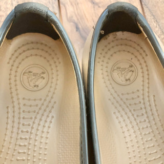 クロックス パンプス フラットシューズ モカブラウン w4  20cmくらいの画像