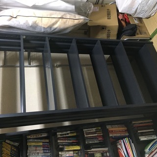 ★実用良品★スチール本棚 ６段 高180cm × 幅80cm ×...