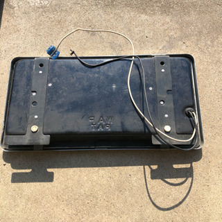 字光式ナンバー用フレームの画像