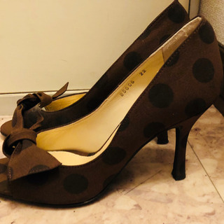 美品☆☆MODE ET JACOMO /Meda☆☆パンプス☆22cm/Sの画像