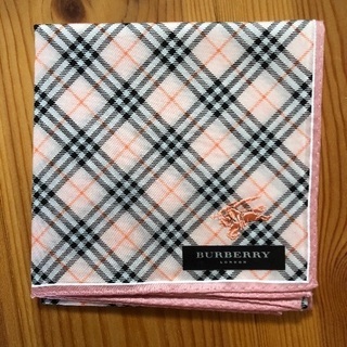 バーバリーハンカチ2の画像
