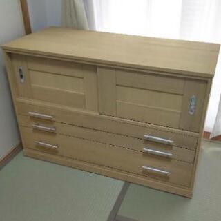 キャスター付き着物チェスト