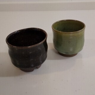 ぐい吞み ③（高畑焼不動窯）未使用