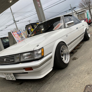 71マークIIグランデリミテッド　純正5速！希少青内装！の画像