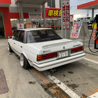 71マークIIグランデリミテッド　純正5速！希少青内装！
