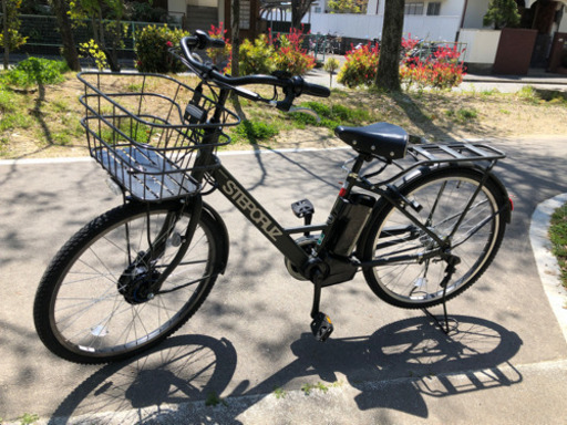 2019年購入　美品❣️電動アシスト自転車　ブリヂストン　ステップクルーズ　カーキ色