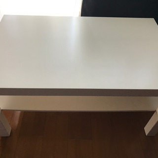 ［受付終了］IKEA ローテーブル　白の画像