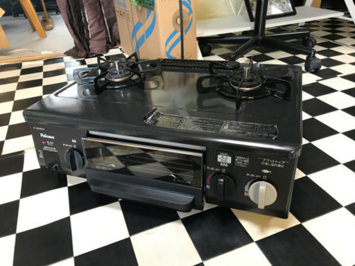 【リサイクルサービス八光　田上店　安心の1か月保証　配達・設置OK】パロマ ガステーブル ガスコンロ 【都市ガス用】【右強タイプ】 IC-330SB-1R