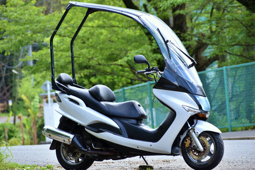 ☆マジェスティ125FI＊屋根付き＊リアディスク化＊バーハン化＊WAKO’Sオイル交換済＊下取り全国配送も可能です☆彡