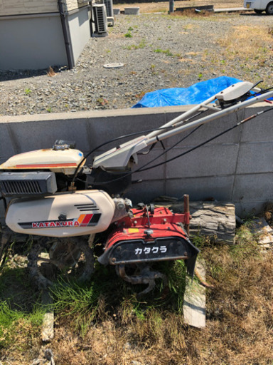 家庭菜園にも使える管理機