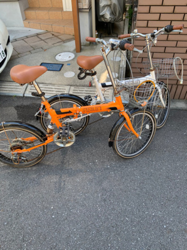引取り限定　折りたたみ自転車20インチ　2台