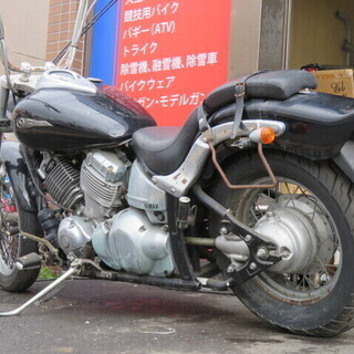 ヤマハ YAMAHA ドラッグスター400 VH01J 2003年 400cc 黒 書類あり レストア ベース車 部品取りなどに！ 札幌発の画像