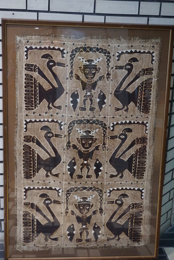 特注額入り197０年代アンティークバティック