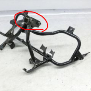 貴重　スカイウェイブ CJ41 42 ワンオフ　ステアリングダンパー　ステー　特注の画像