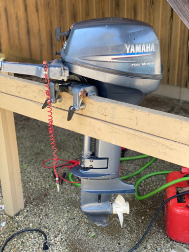 動画あり　エンジン絶好調　ヤマハ　YAMAHA 船外機　8馬力　4スト　スズキ　トーハツ　ホンダ　2馬力　5馬力　9.9馬力　15馬力　20馬力　25馬力　30馬力　40馬力　50馬力