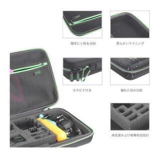 新品☆GoPro・デジカメ等の携帯用ハードケースの画像