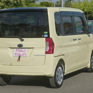家で買える！H30年 スバル シフォン(タントOEM)！衝突軽減装置！ナビRカメラＥＴＣドラレコ！車検7/2付！両側スライドドア！国定駅４キロor伊勢崎駅７キロor前橋駅13キロの画像